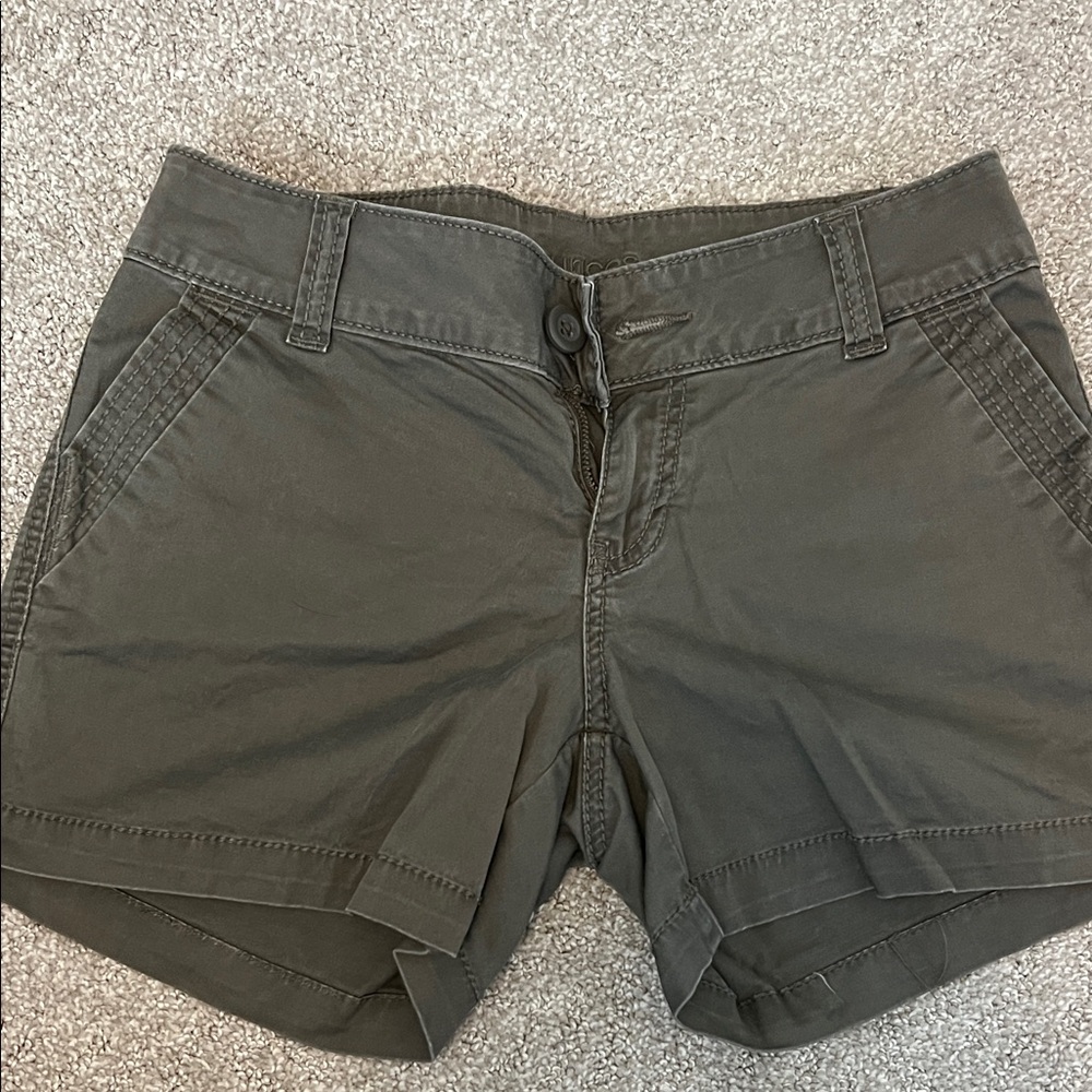 Stylish Olive Cargo Shorts for Women